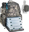 Piscifun Fishing Tackle Backpack Large Waterproof Tackle Bag