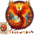 KAAYEE Wooden Jigsaw Puzzle Phoenix 680pcs - Unique Shape Challenge