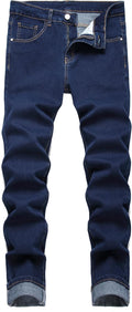 Men's Slim Fit Stretch Jeans Ripped Skinny Jeans (Style 36NB)