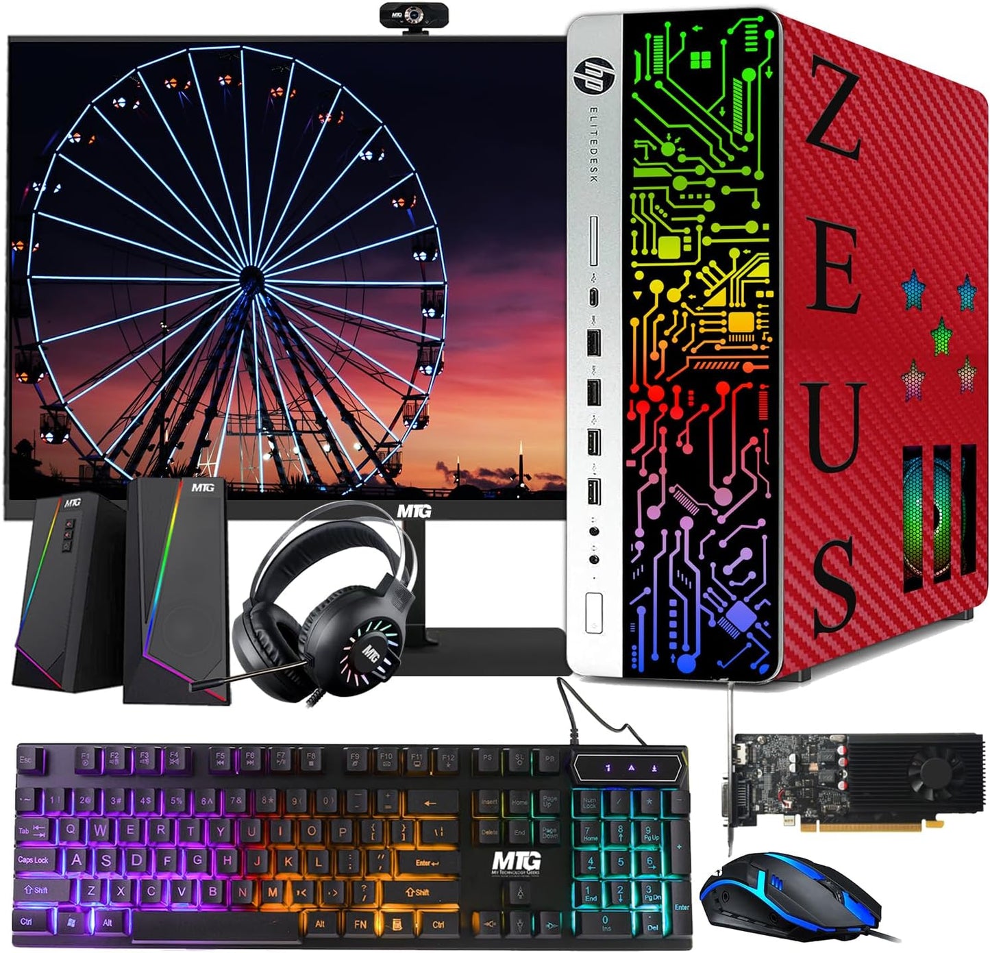 TechMagnet G3 Gaming Desktop PC with Intel Core i7 and RGB Kit