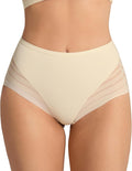 High Waisted Invisible Tummy Control Shapewear Panties - Sleek