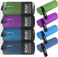 BOGI Microfiber Travel Sports Towel 4 Pack (8 pcs) - Quick Dry