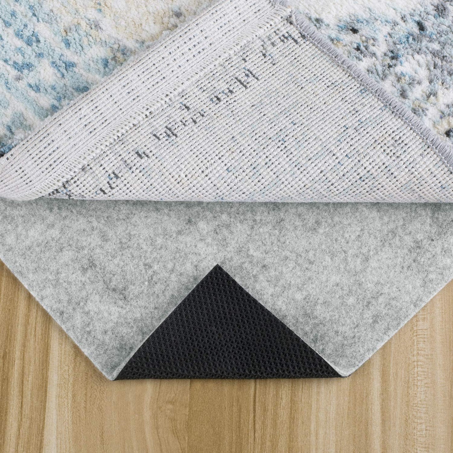 Non Slip Rug Pad 6x9 Feet for Hardwood and Tile Floors