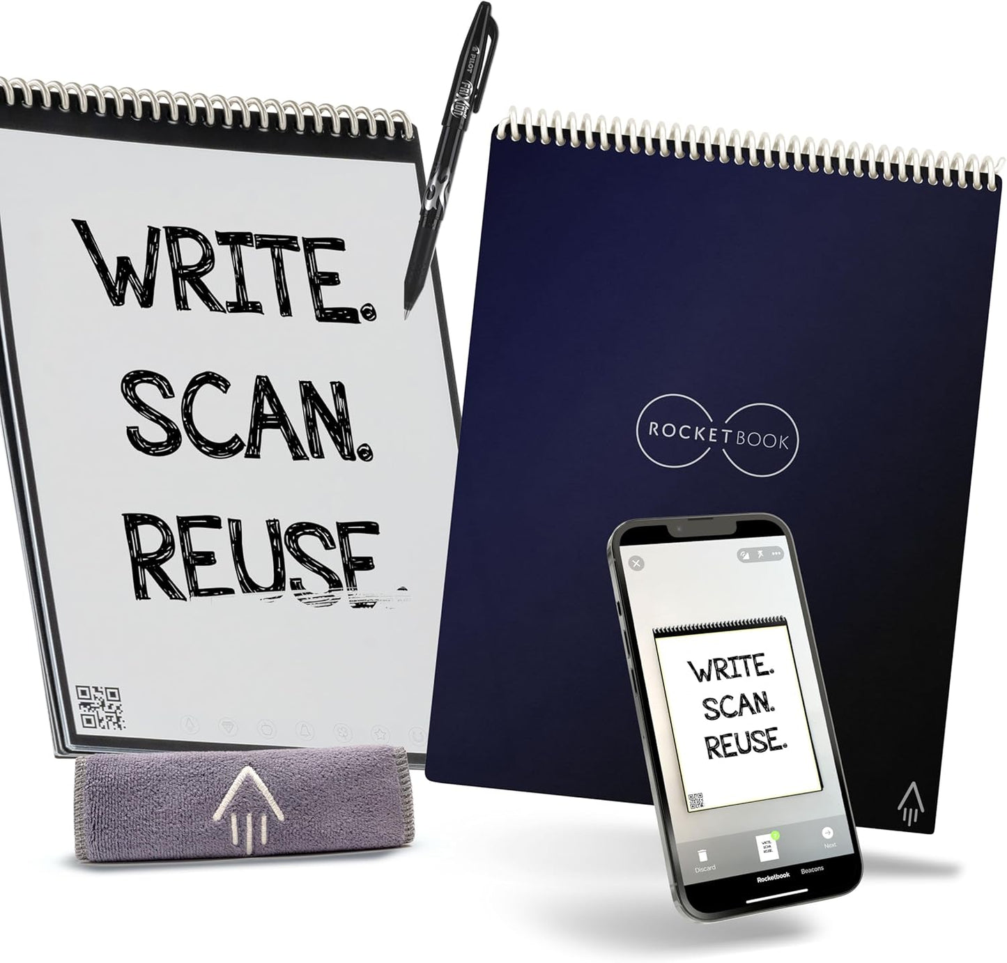 Rocketbook Flip Notepad for Lefties - Eco-Friendly Writing Tool