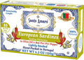 Santo Amaro Authentic European Sardines in Spicy Olive Oil - Pack