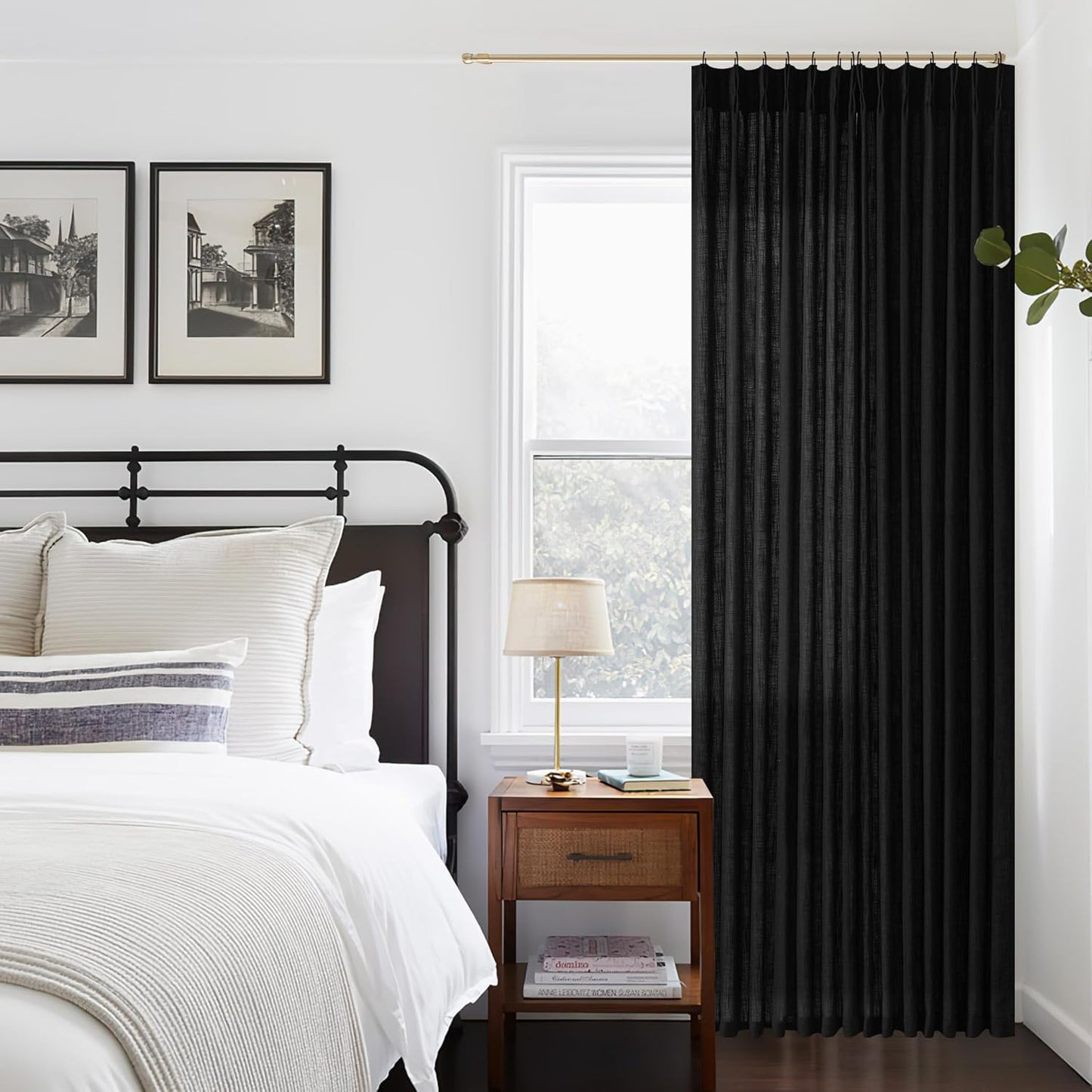 Extra Wide Curtains 90 Inches Long for Living Room and Bedroom