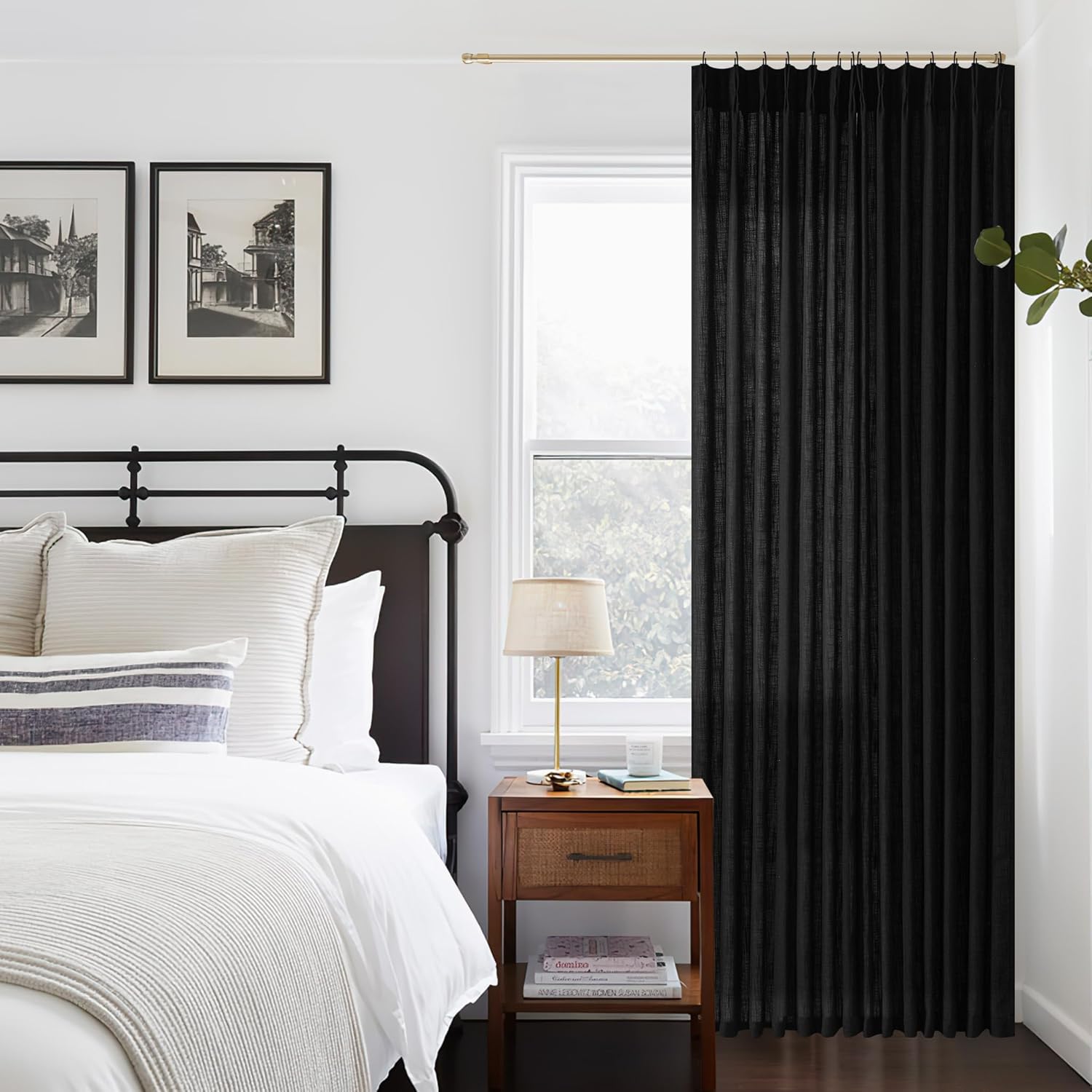 Extra Wide Curtains 90 Inches Long for Living Room and Bedroom
