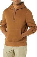 Men's Sherpa-Lined Pullover Hoodie Sweatshirt for Comfort