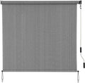 Outdoor Sunshade Roller Shade 6ft x 6ft - Cordless Crank Patio Shade