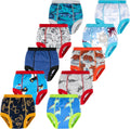 BIG ELEPHANT 10-Pack Baby Potty Training Underwear for Kids