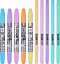 BLIEVE Aesthetic Highlighters and Gel Pens - Pastel Multicolor Set
