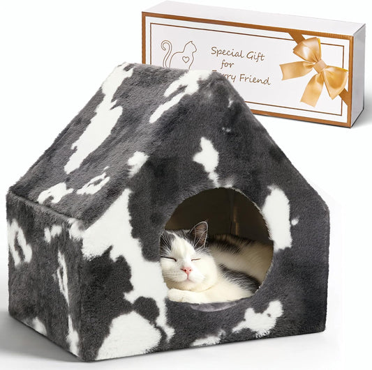 Cozy Cat Cave: Winter Hideaway for Indoor Pets