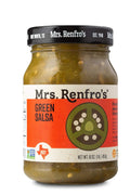 Mrs. Renfros Green Salsa Gluten Free 16-oz 4-pack - Bold Jalapeno Heat