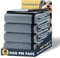 Washable Pee Pads for Dogs by DAHAPYBOO - 36x41ft Non-Slip