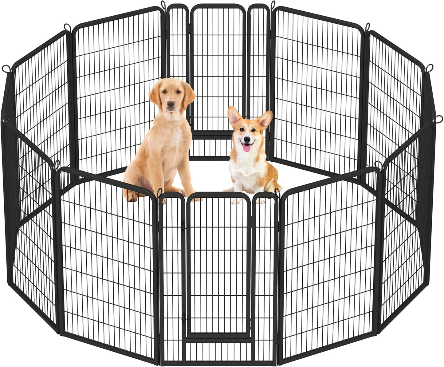 Yaheetech Dog Playpen Outdoor 47in Heavy Duty Puppy Pen