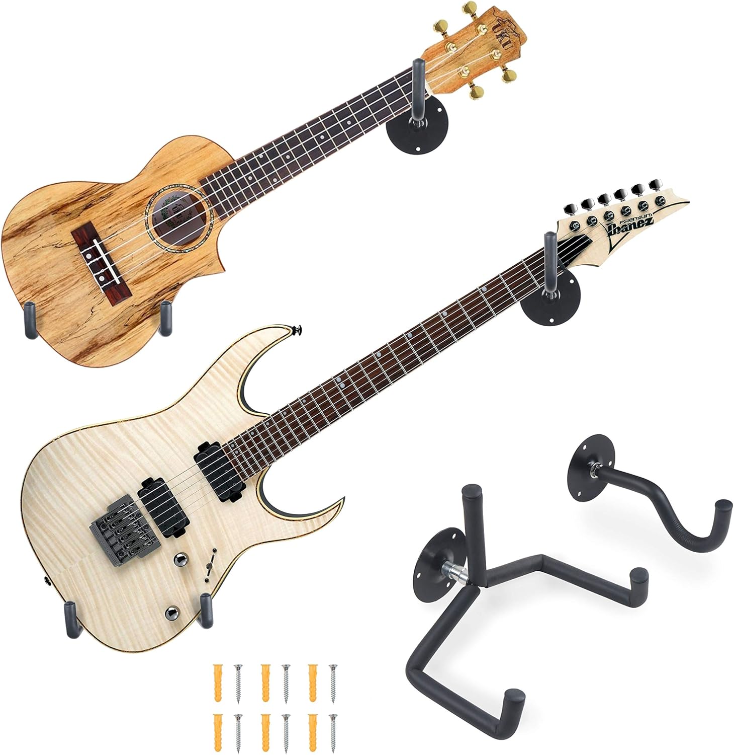 WESOLO Electric Guitar Wall Mount - Keep guitars safe & organized!