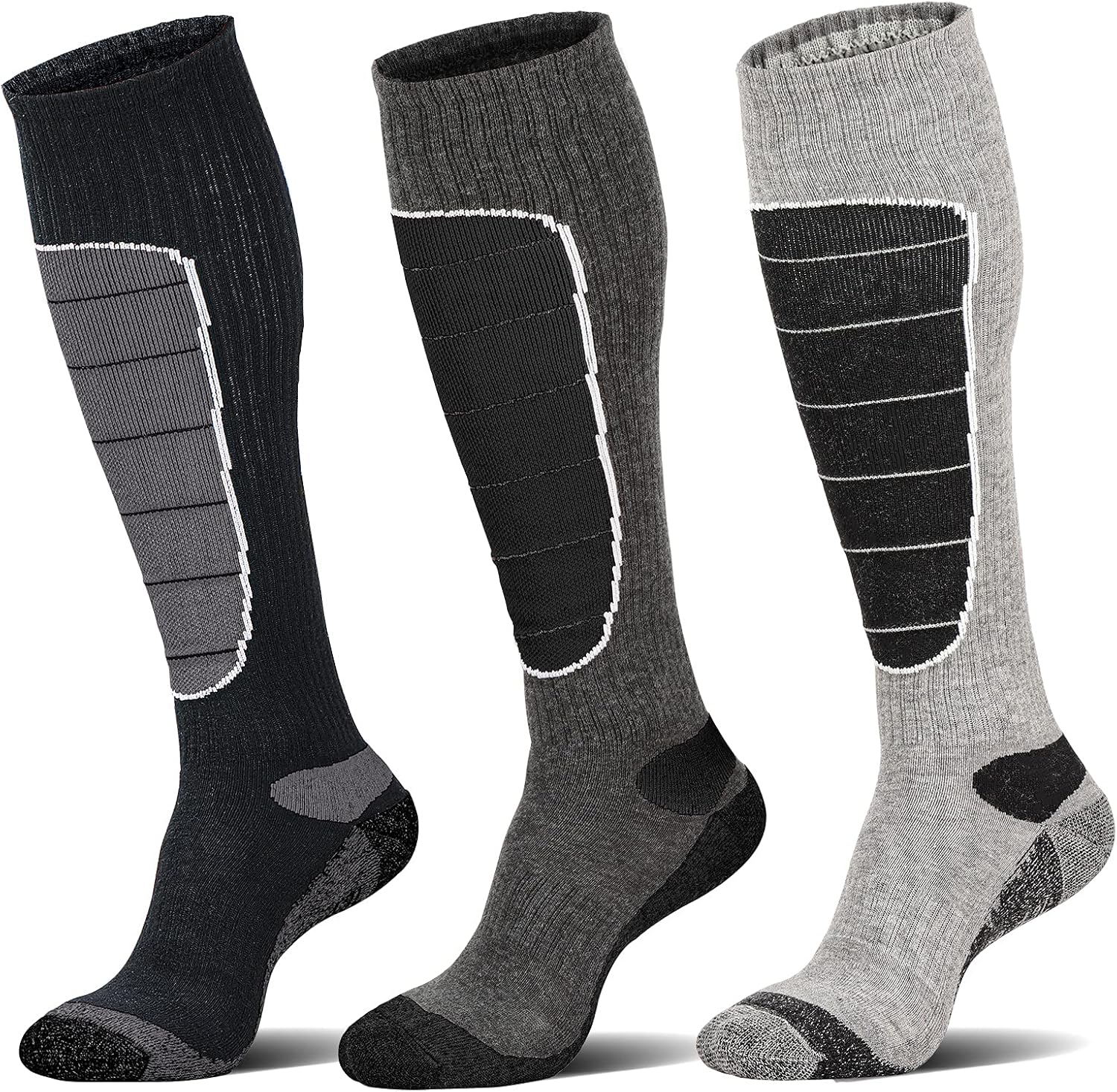 Hylaea Merino Wool Thermal Ski Socks