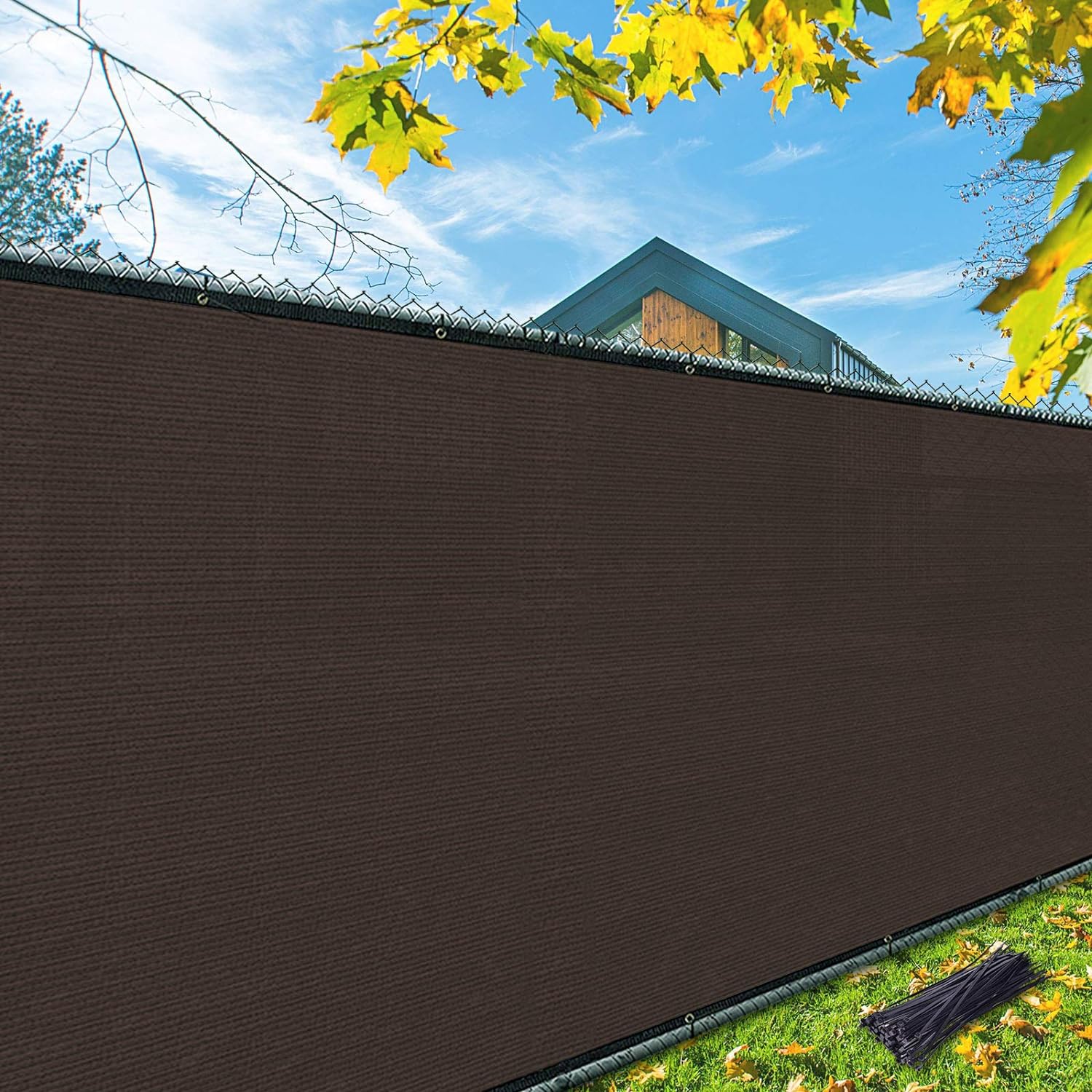 iCover 6x25ft Privacy Screen Fence for Outdoor Spaces and Gardens