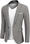 COOFANDY Men's Slim Fit Blazer Sport Coat - Lightweight Style