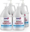 Sanit Moisturizing Hand Sanitizer Gel 70% Alcohol - 1 Gallon 4 Pack