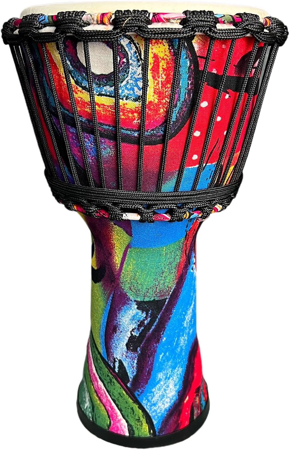 8.5inch Djembe Hand Drum with Goat Skin Head for Musicians