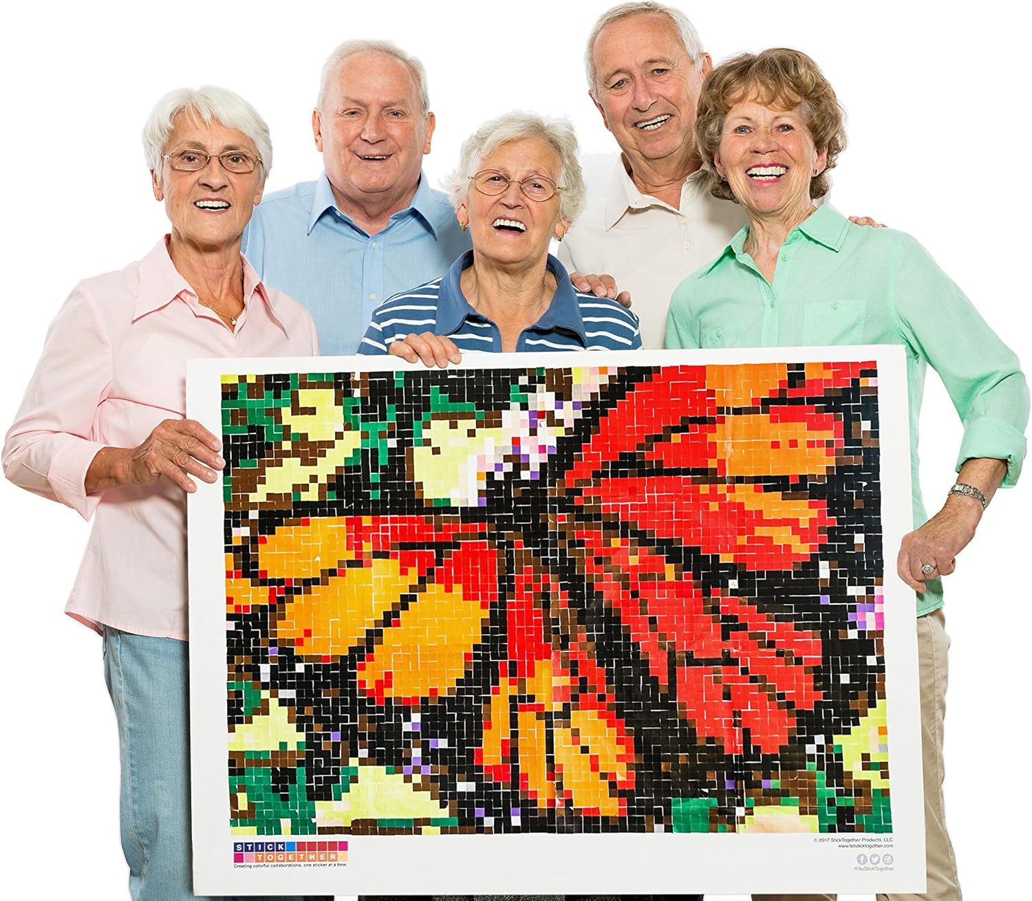 Huge Mosaic Puzzle Poster Kits for Family Fun and Learning