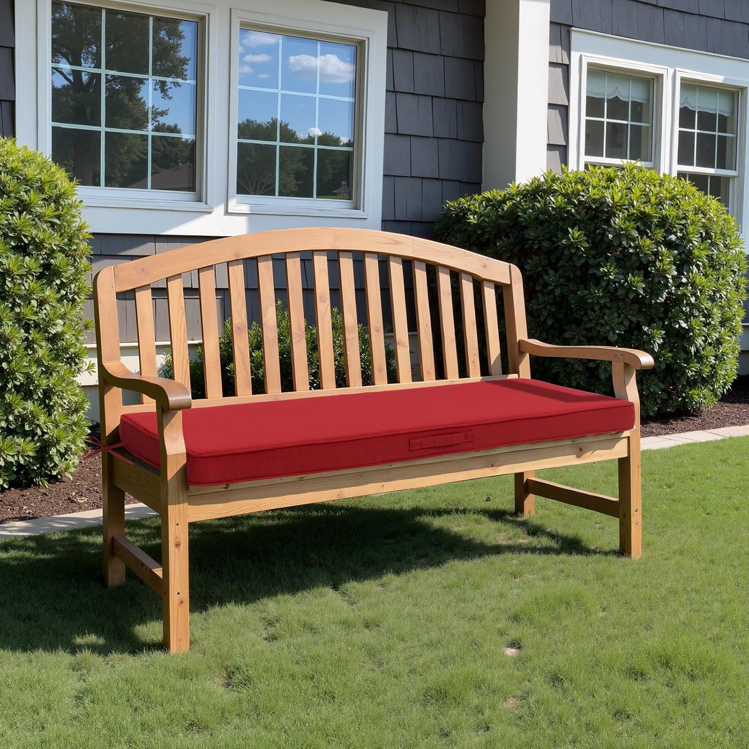 Crestlive Outdoor Bench Cushion 48 x 18 Inch for Comfort