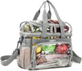 J.CARP Clear Bag Heavy Duty Backpack - Durable Medium Clear Pack