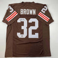 Facsimile Autographed Jim Brown Jersey for Sports Collectors