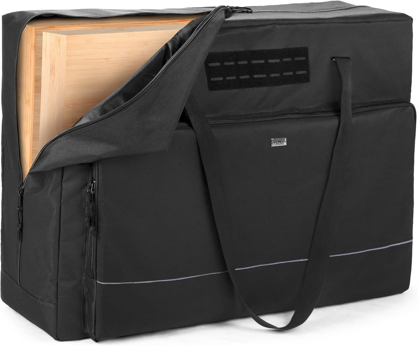 Cornhole Carrying Case with Padded Strap and Large Pocket