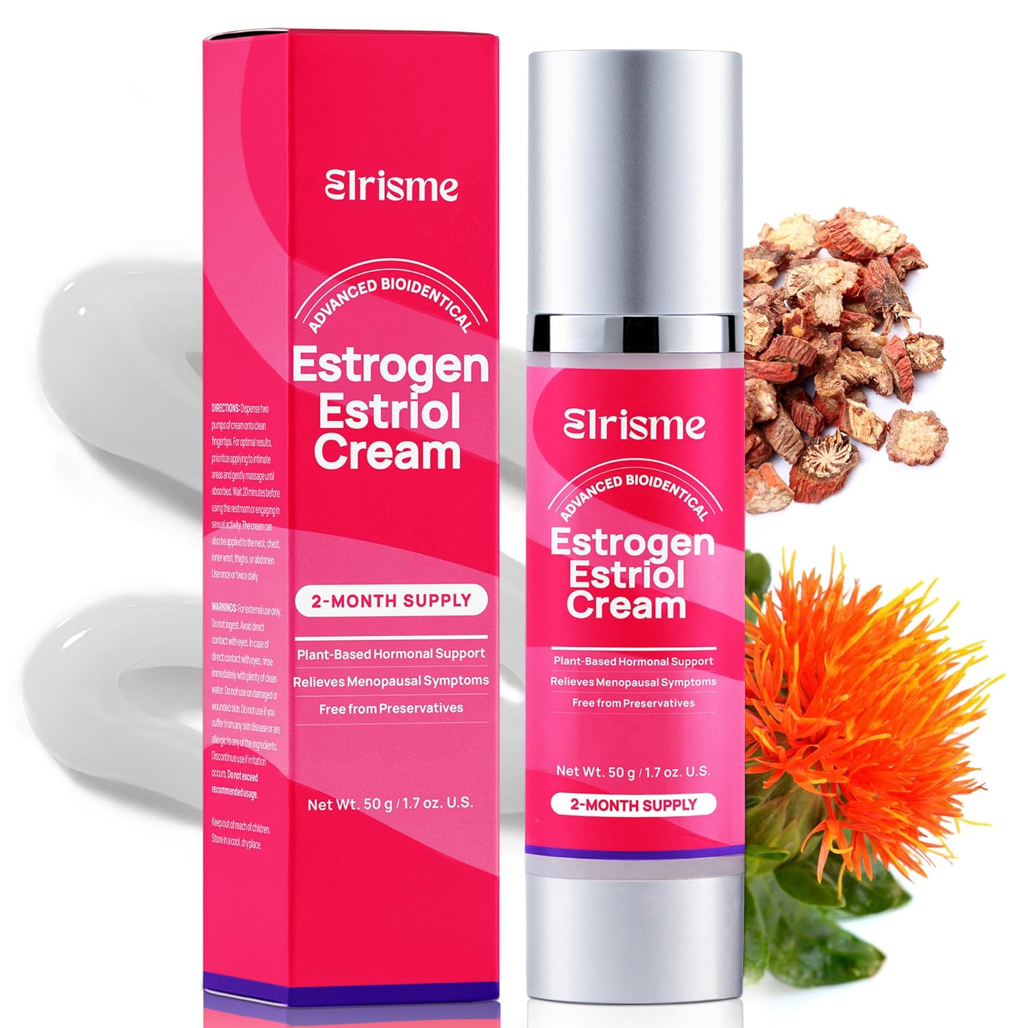 Estriol Cream for Menopause Relief: Bioidentical Estrogen Support