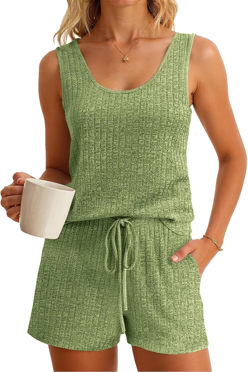 Imily Bela Womens Pajama Sets for Summer Sleepwear and Lounge