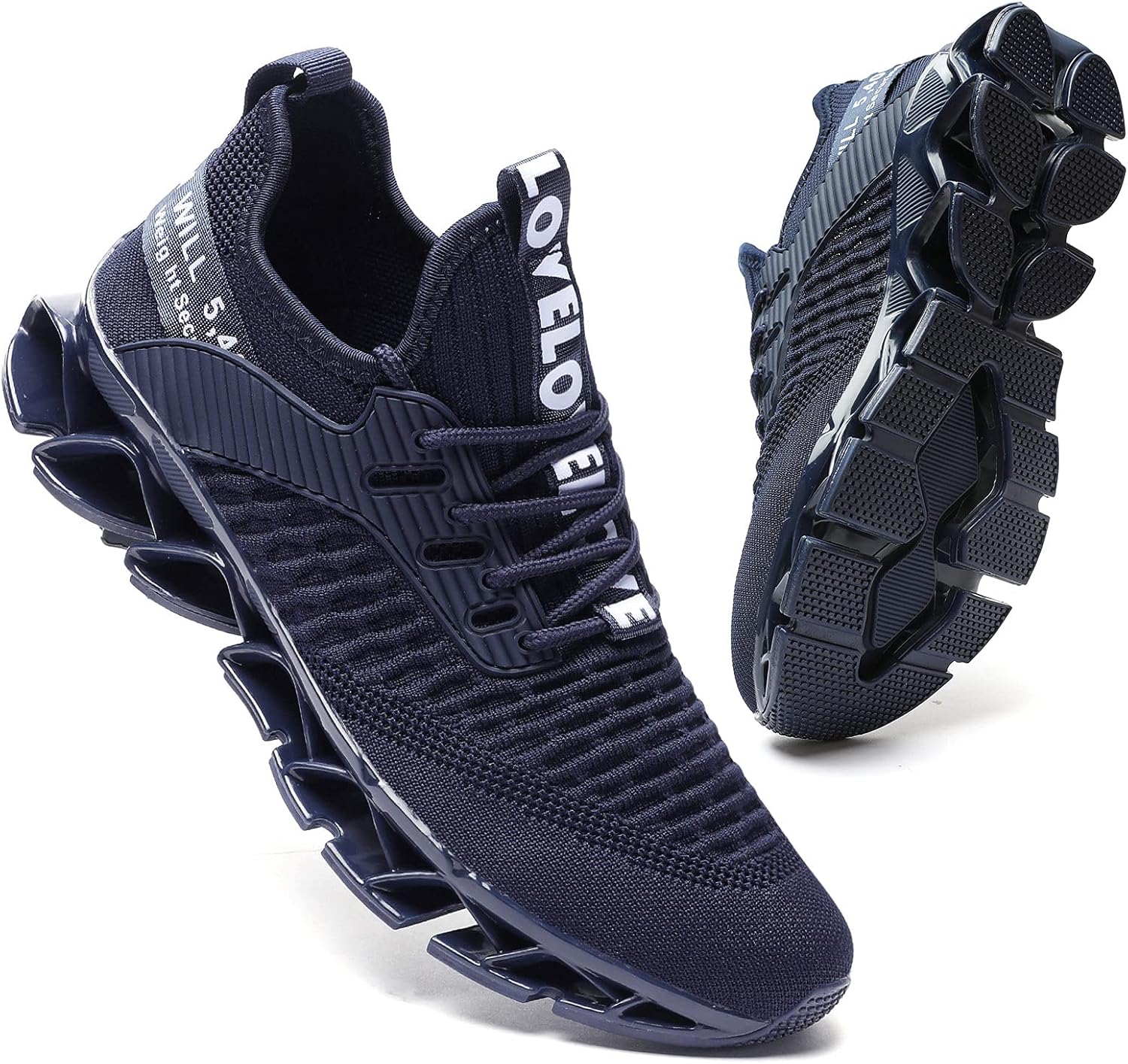 Men's Running Shoes Breathable Non Slip Gym Sports Trainers