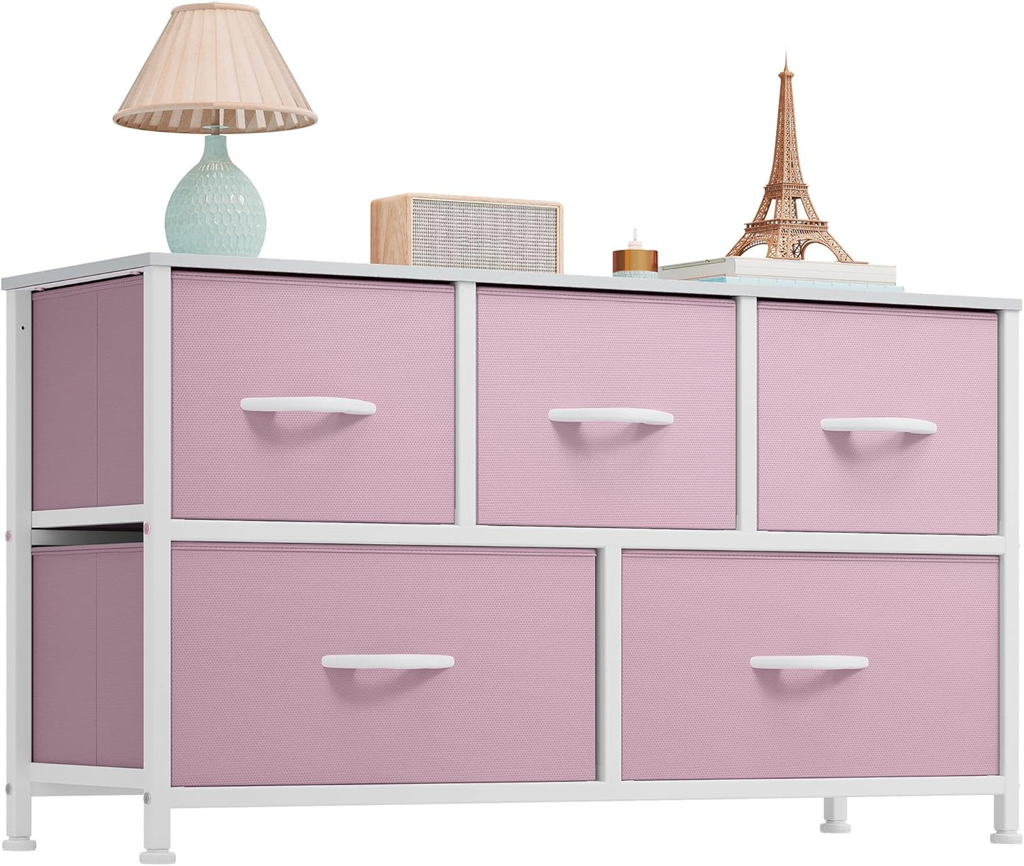 YITAHOME Wide Storage Tower with 5 Drawers for Organizing