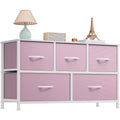 YITAHOME Dresser with 5 Drawers - Slim Fabric Storage Tower