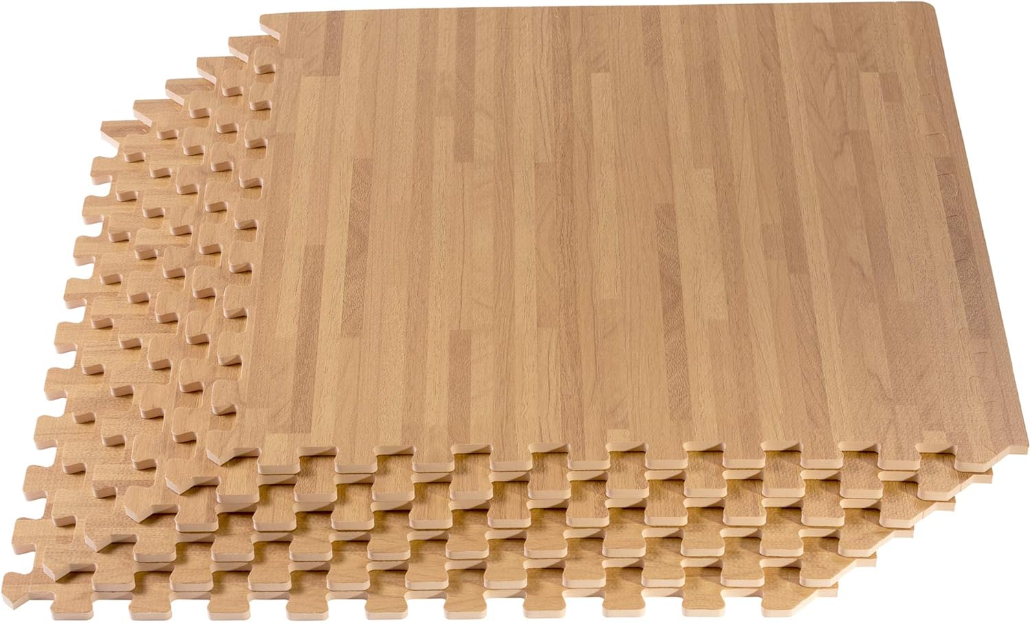 Forest Floor Premium Wood Grain Foam Tiles for Stylish Flooring