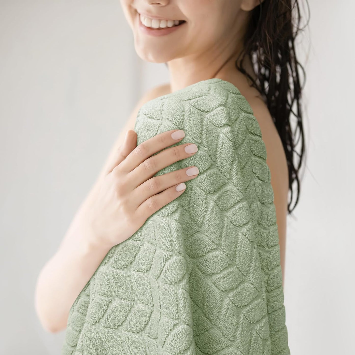 Ultra Soft 700 GSM Luxury Hand Towel Set - Eucalyptus Green
