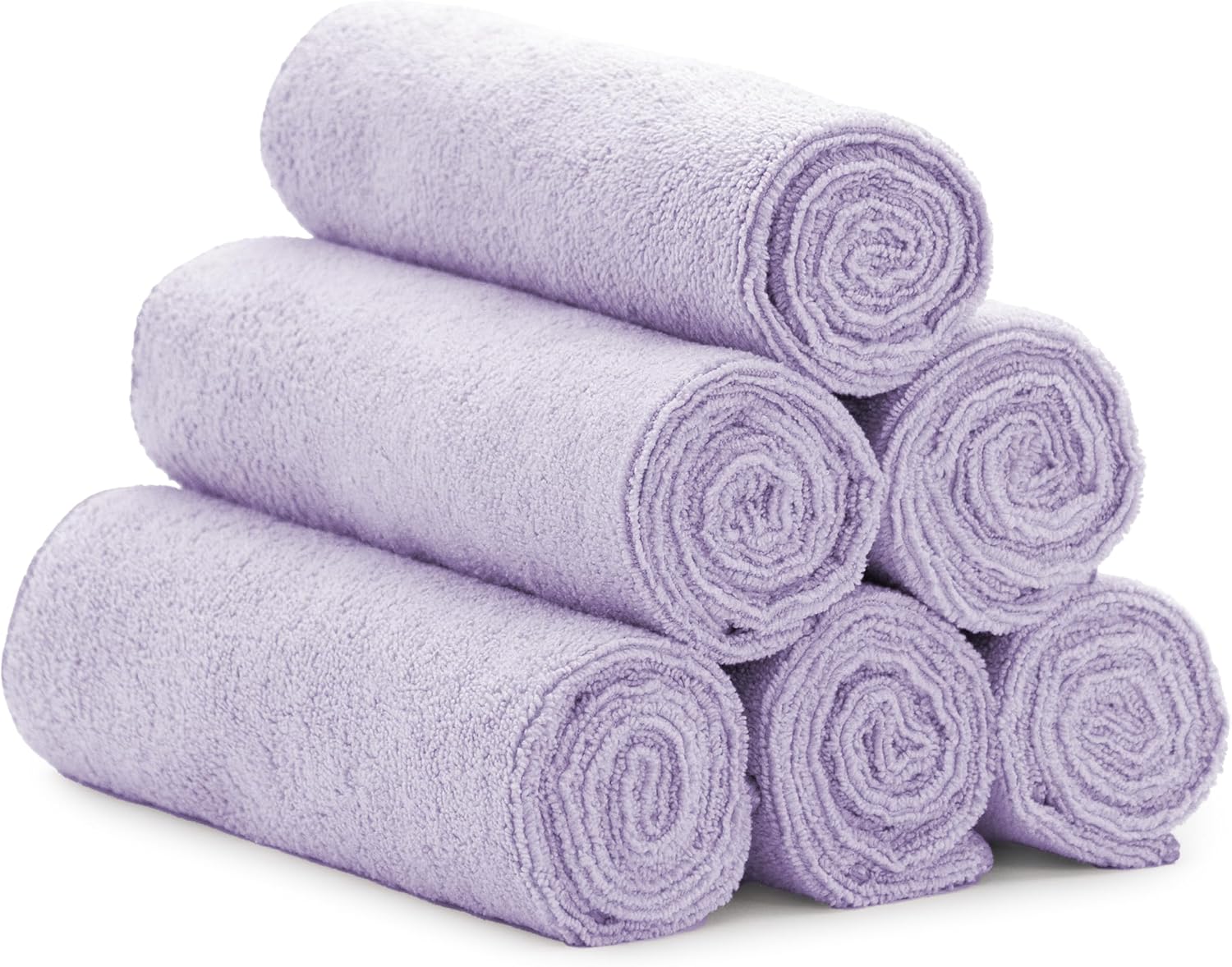 Quick-Dry Gym Towels 6-Pack - Ultimate Absorbency!