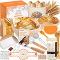 Sourdough Bread Baking Supplies Starter Kit - Complete Proofing Set