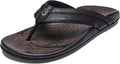 Hiapo Men's Full-Grain Leather Beach Sandal - Durable Comfort