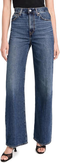 Levi's Women's Ribcage Wide Leg Jeans - High Rise, Long Inseam