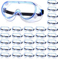 Yunsailing Safety Goggles 30-Pack Clear Anti Fog Lab Over Glasses