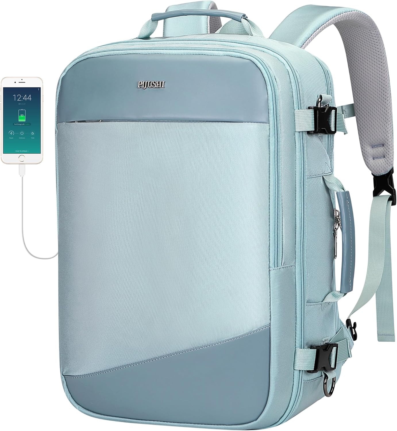 PIJUSHI Travel Backpack for Women - Flight Approved Carry On Bag