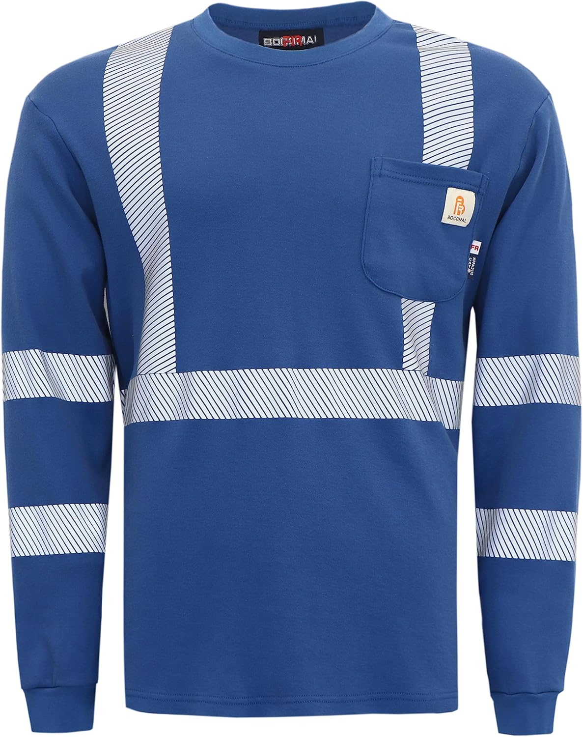 High Visibility Flame Resistant Safety Shirts for Men Workwear