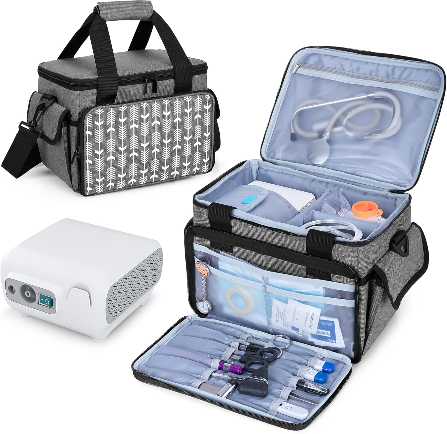 Yarwo Portable Nebulizer Bag - Organize Medical Supplies