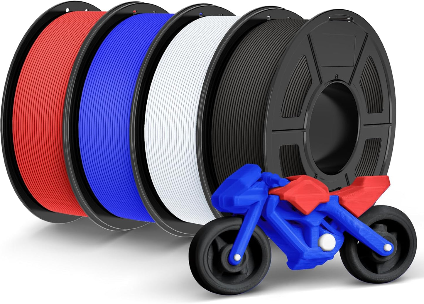 High Speed PETG Filament Bundle for 3D Printing - 4KG Pack