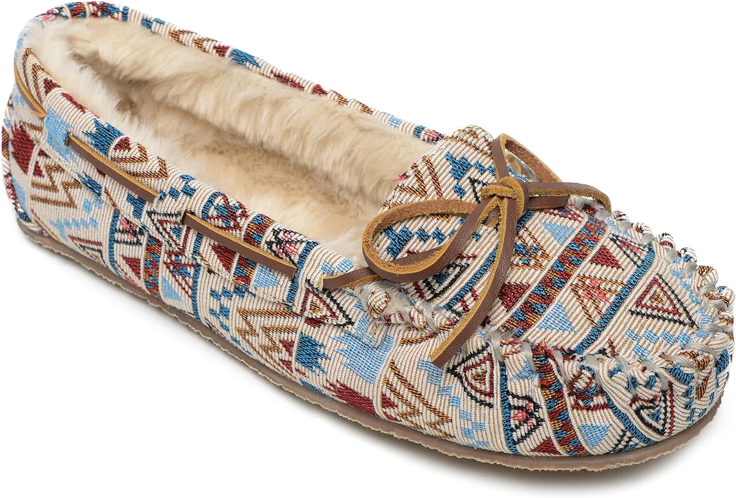 Minnetonka Women's Cally Moccasin Slipper for Cozy Comfort