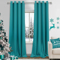 KOUFALL 108 Inch Blackout Curtains for Winter Living Room