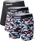 Separatec Christmas Underwear For Men Dual Pouch Boxer Briefs Shoes