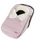 Skip Hop Winter Car Seat Cover Stroll & Go, Pink Heather - Cozy Travel